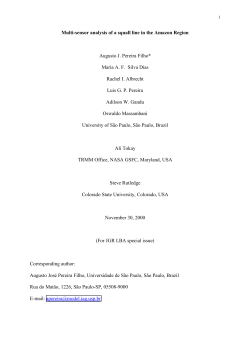 An&aacute;lise das Condi&ccedil;&otilde;es Meteorol&oacute;gicas de Superf&iacute;cie