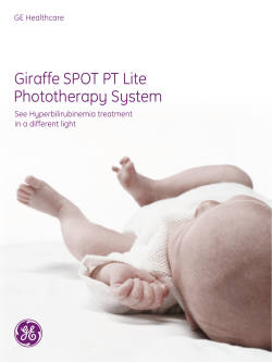 Giraffe Spot PT Lite brochure english