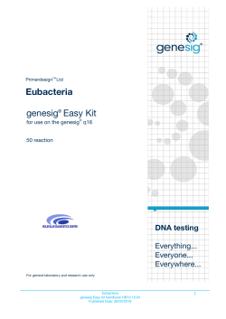 Eubacteria genesig Easy Kit