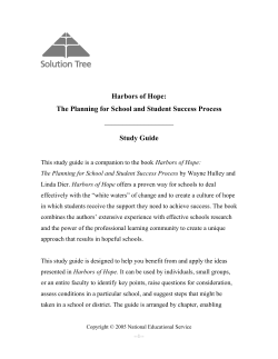 Harbors of Hope - Amazon Web Services