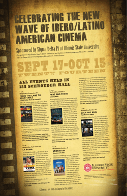 Celebrating the New Wave of Ibero/Latino American Cinema
