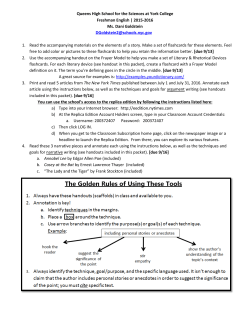 Queens High School for the Sciences at York College Freshman