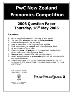 2006 Question - The University of Auckland