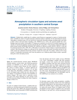 Atmospheric circulation types and extreme areal precipitation in
