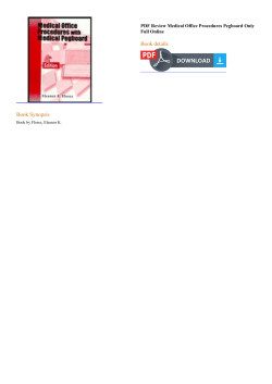 PDF Review Medical Office Procedures Pegboard