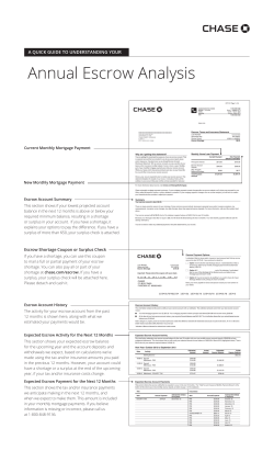 A Quick Guide to Understanding Your Annual Escrow Analysis