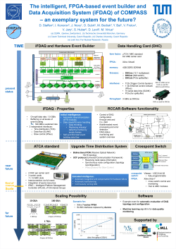 Supported by iFDAQ and Hardware Event Builder
