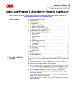Select and Prepare Substrates for Graphic Application