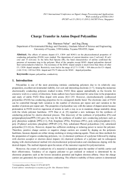 Charge Transfer in Anion Doped Polyaniline