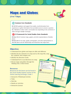 Maps and Globes - Online Learning Exchange