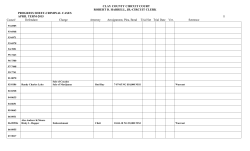 CLAY COUNTY CIRCUIT COURT ROBERT D. HARRELL, JR