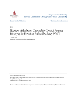 [Review of the book Changed for Good: A Feminist History of the