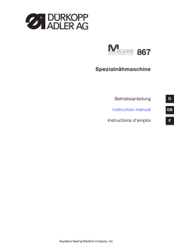 Operating Instructions