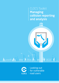 CLOCS Toolkit - managing incidents and collisions APRIL_15.indd
