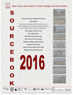 New Jersey Association of State Colleges and Universities