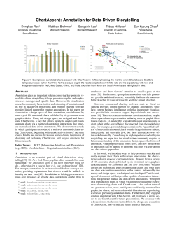 ChartAccent: Annotation for Data-Driven Storytelling