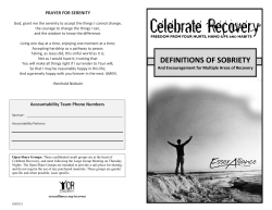 definitions of sobriety