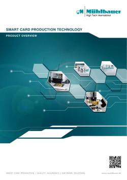 smart card production technology