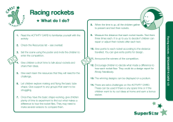 Racing rockets