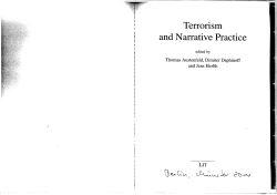 Terrorism - RERO DOC