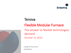 Tenova Flexible Modular Furnace