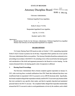 KYLE, Robin H. - Board Opinion - Issued April 6, 2016
