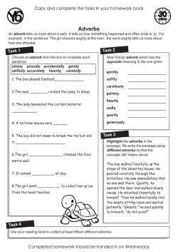 Adverbs