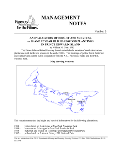 An Evaluation of Height and Survival of 10 and 12 Year Old