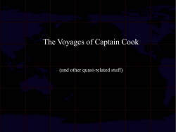 The Voyages Of Captain Cook