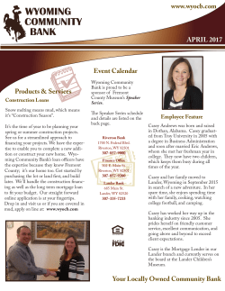 a copy here. - Wyoming Community Bank
