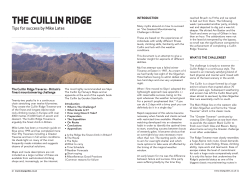 the cuillin ridge