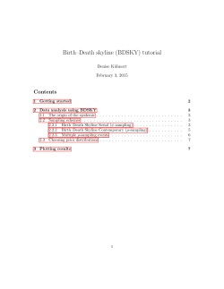 Birth&ndash;Death skyline