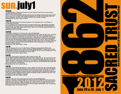 sun.july1 - Gettysburg Foundation