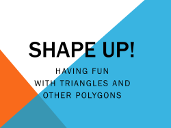 Shape Up! PowerPoint