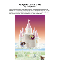 Fairytale Castle Cake