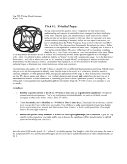 Response Piece One: Coraline