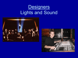 Lights and Sound