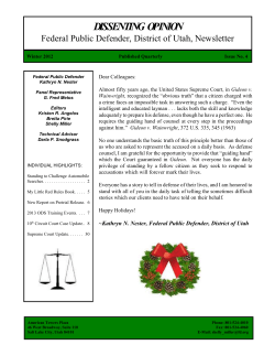 dissenting opinion - Federal Public Defender District of Utah