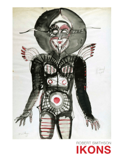 Pamphlet - Robert Smithson