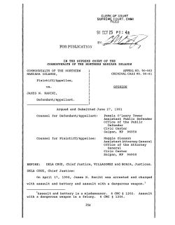 2 N.M.I. 353 (Commonwealth v. Kaniki)