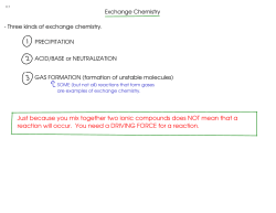 Just because you mix together two ionic compounds does NOT