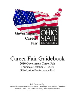 Career Fair Guidebook