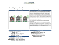 Slavic Village Green Homes I - The Ohio Housing Finance Agency