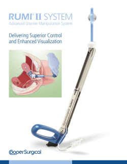 RUMI II Brochure - Endotherapeutics