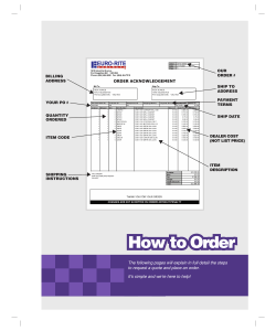 The following pages will explain in full detail the steps to request a