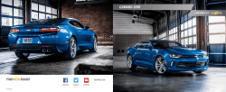 camaro 2016 - Chevrolet Canada