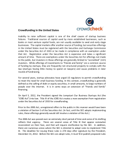 The inability to raise sufficient capital is one of the chief causes of