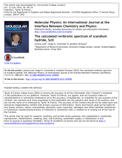 The calculated rovibronic spectrum of scandium hydride, ScH