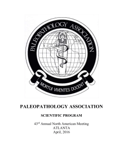 Here - Paleopathology Association
