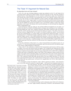 The Triple &ldquo;A&rdquo; Argument for Natural Gas